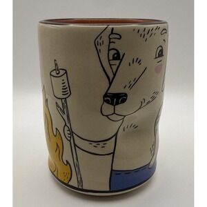 The Bowl Maker Lucky Dog Cup Seattle Art Museum SAM Ceramic Mug 4" Cary Lane